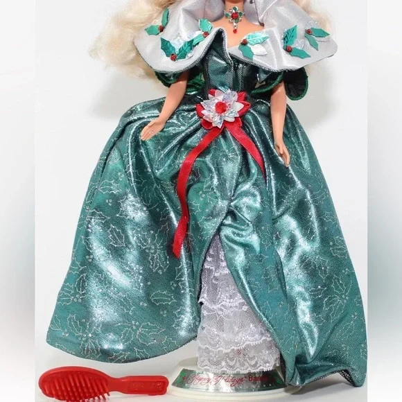 1995 Happy Holidays Barbie MIB - Picture 16 of 16